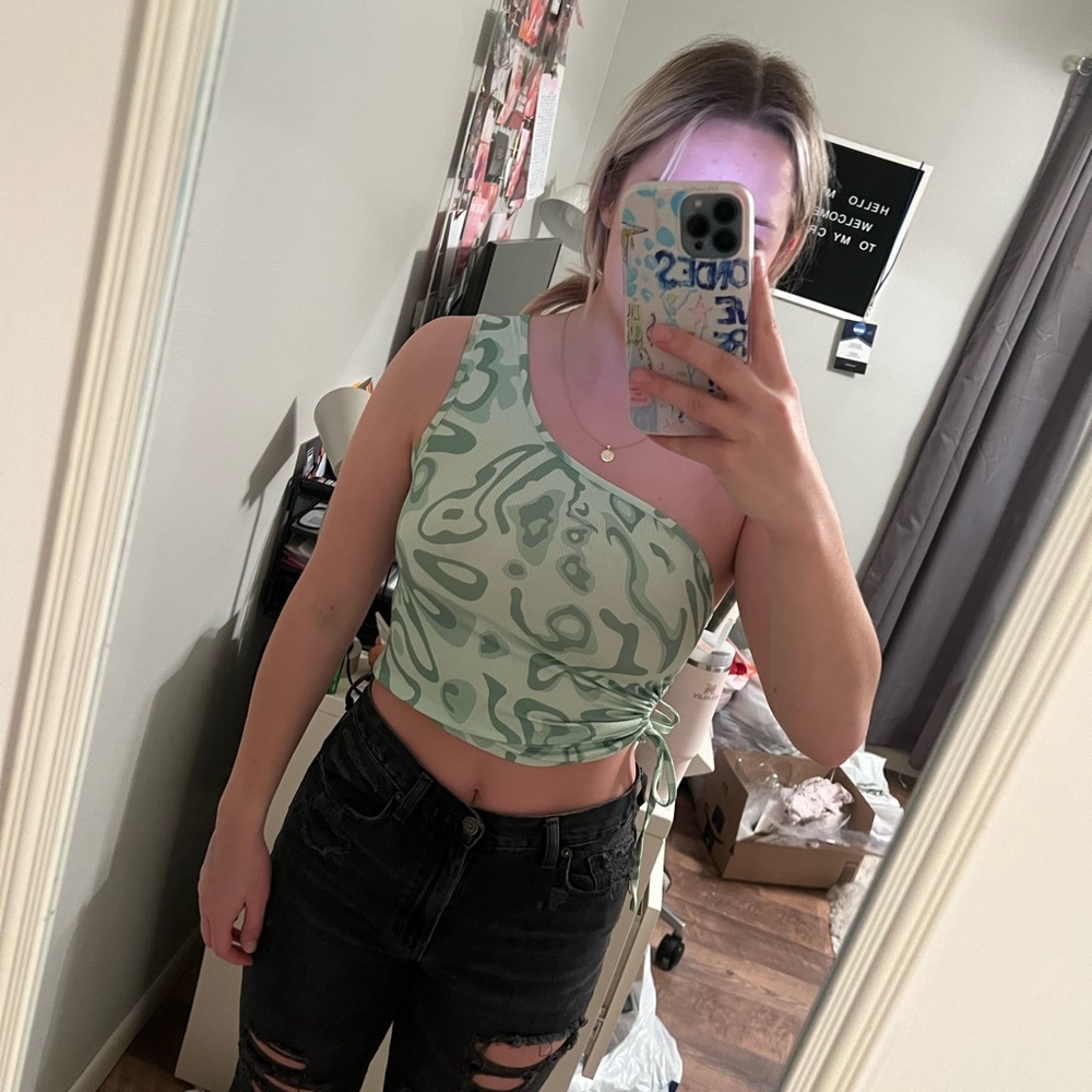Fun Green Tank Top